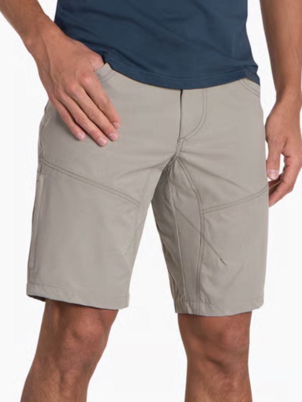 SILENCR™ KARGO SHORT Preowned Lightly Used Size 36 Khaki Lightweight Softshell.